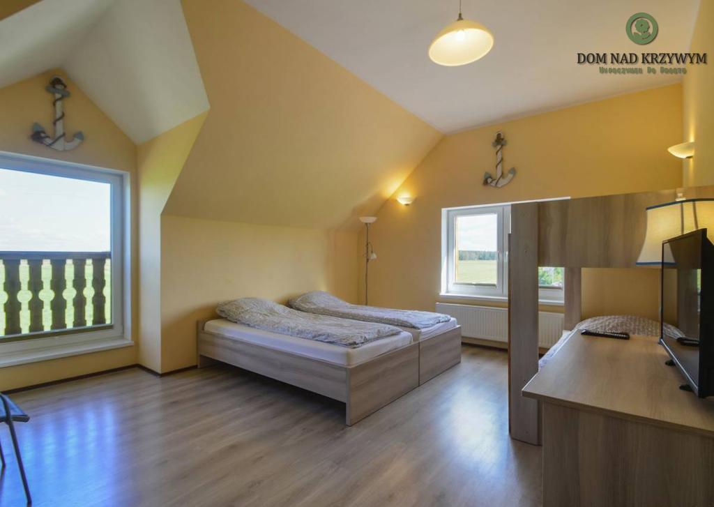 Dom Nad Krzywym - Prywatna Plaza, 2 Boiska, Sauna, Plac Zabaw Krzywe  Ngoại thất bức ảnh