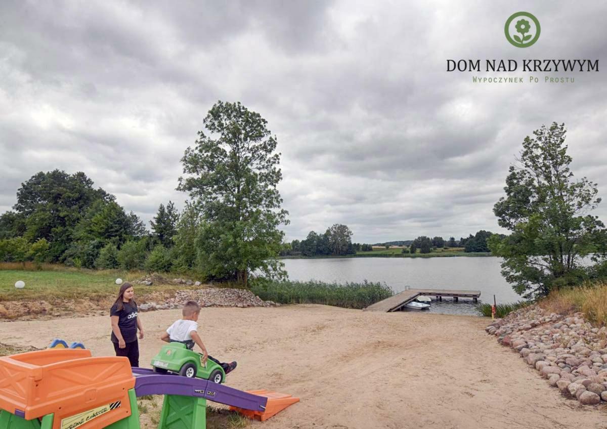 Dom Nad Krzywym - Prywatna Plaza, 2 Boiska, Sauna, Plac Zabaw Krzywe  Ngoại thất bức ảnh